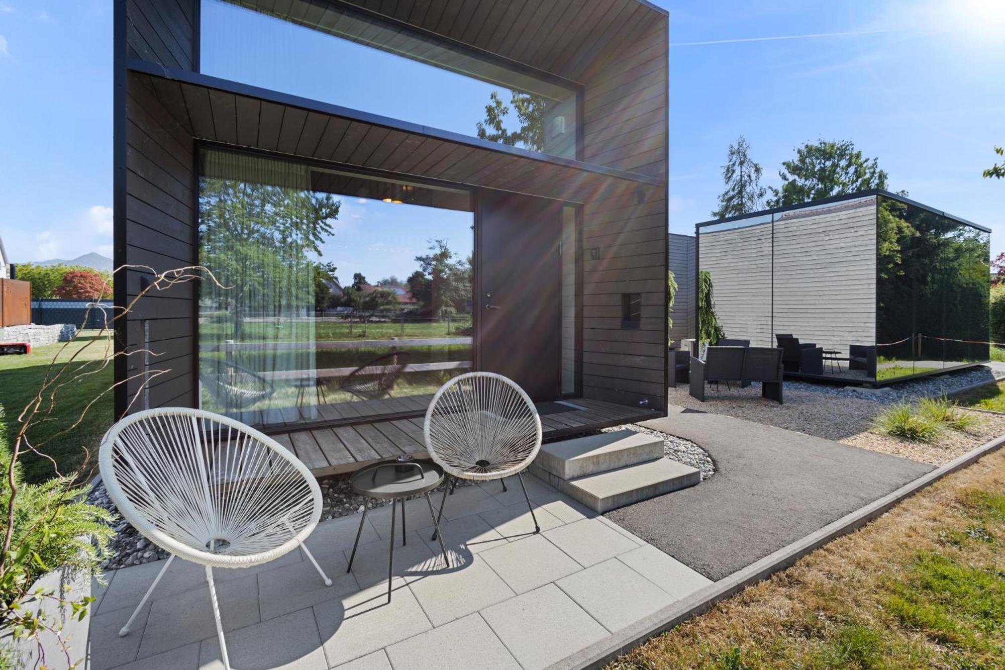 Koda Loft Extended - Urlaub Im Tiny House Bodensee ラウテラッハ エクステリア 写真